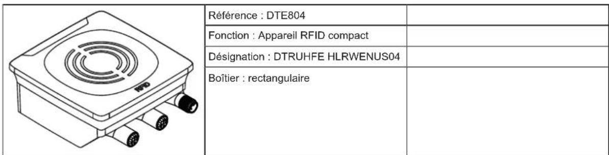 IFM DTE922 - Aperçu des apparéils - 3