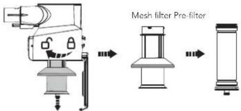 TINECO A10 - Dustbin and Mesh Filter - 3