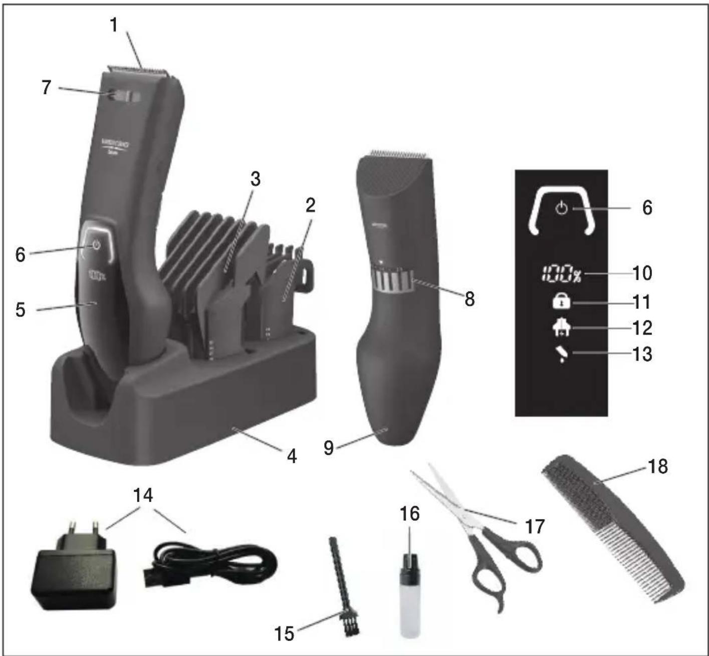 BEURER HR 5000 - Gerätebeschreibung - 1