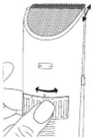 BEURER HR 5000 - Cutting hair without the comb attachment - 2
