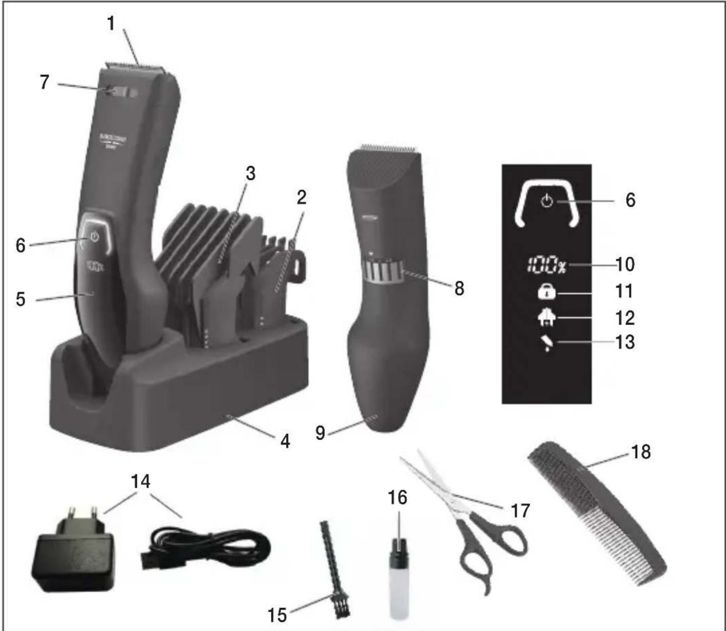 BEURER HR 5000 - Descripción del aparato - 1