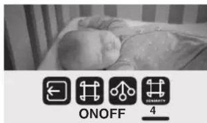 ANGELCARE AC25 - Bedienung des Untermenus - 1