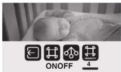 ANGELCARE AC25 - Fonctionnement du sous-menu - 1