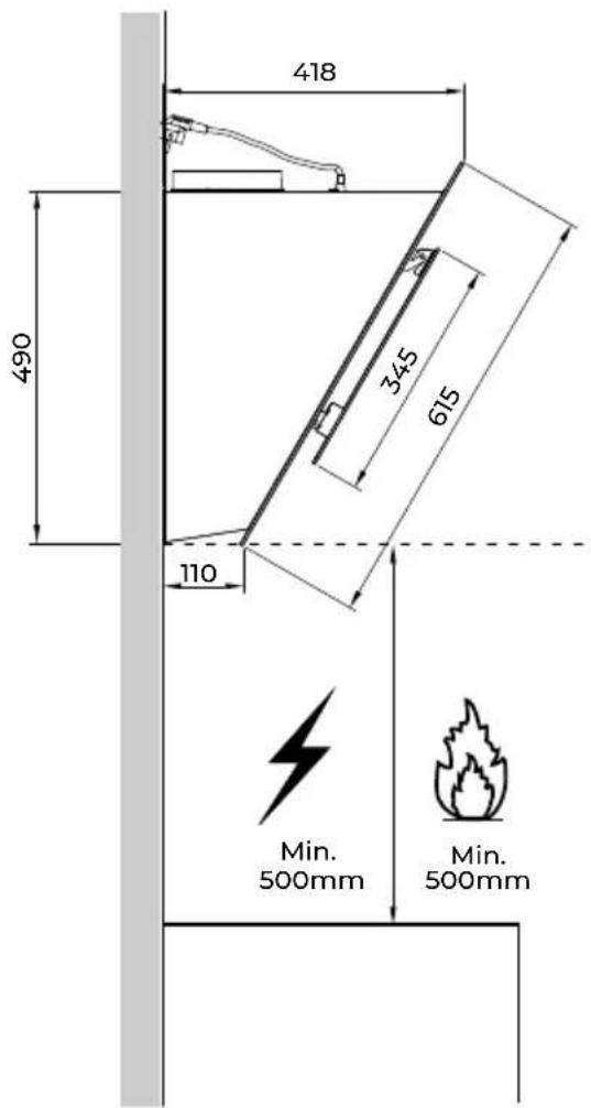 EAS Electric EMRH908VRTW - DIMENSIONES - 3