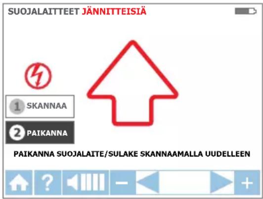 Beha-Amprobe AT8020EUR - Vaihe 2 - ② PAIKALLISTA - 1
