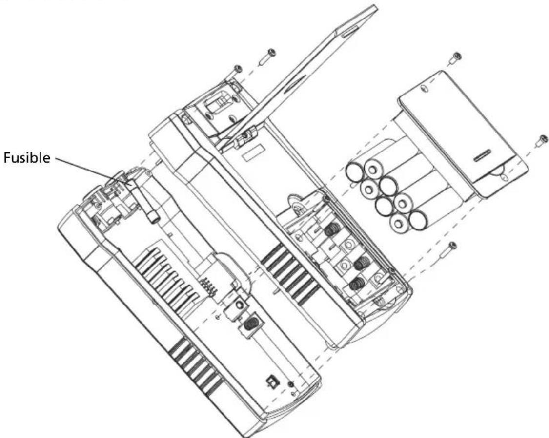 Beha-Amprobe AT8020EUR - Remplacement du fusible du transmetteur - 1