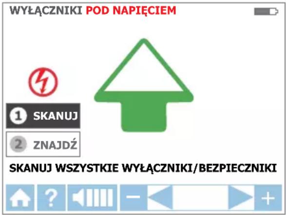 Beha-Amprobe AT8020EUR - Czynność 1 - ① WYSZUKAJ - 1