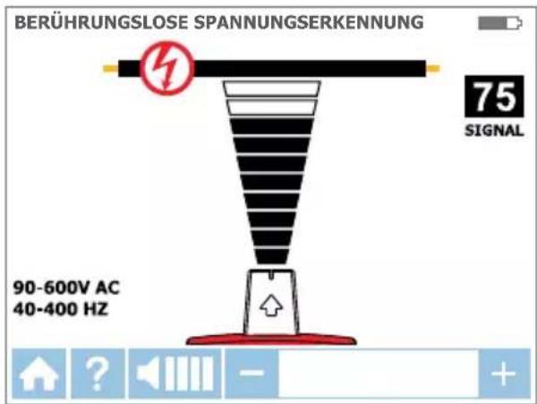 Beha-Amprobe AT8020EUR - Modus NCV – Bedienung - 1