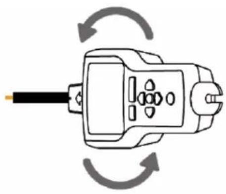 Beha-Amprobe AT8020EUR - b Utilizar o recetor AT-8000-RE no modo de Sensor de Ponta com eletricidade - 3