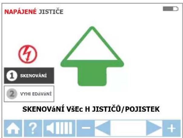 Beha-Amprobe AT8020EUR - Krok 1 - ① SNÍMÁNÍ - 1