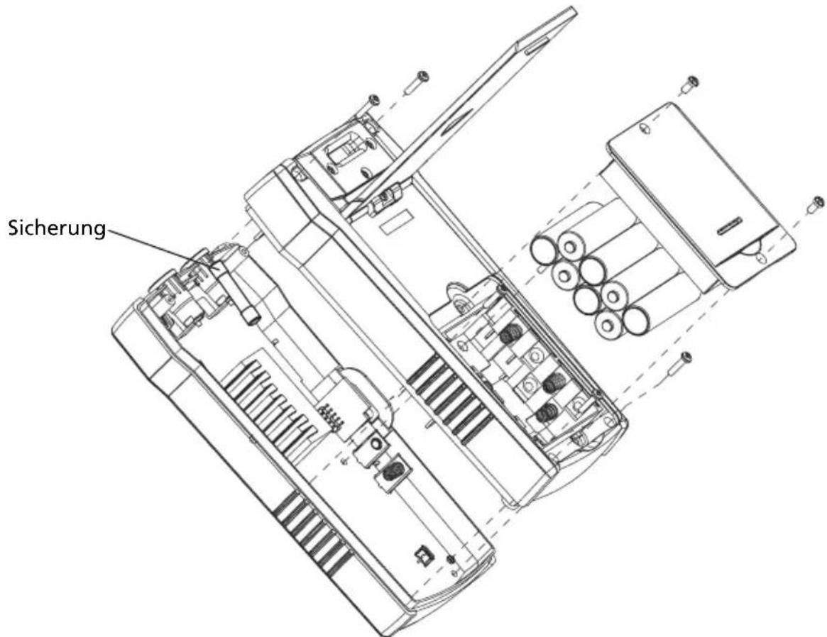 Beha-Amprobe AT8020EUR - Sendersicherung wechseln - 1