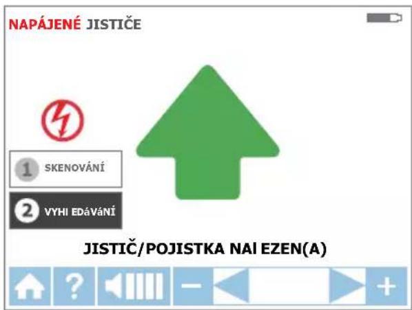 Beha-Amprobe AT8020EUR - Krok 2 - ② HLEDÁNÍ - 2