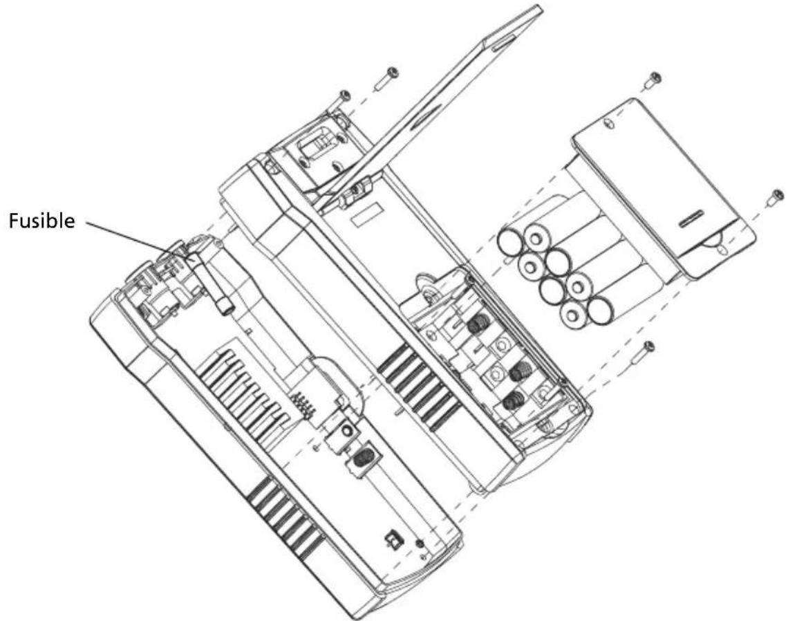 Beha-Amprobe AT8020EUR - Reemplazo del fusible del transmisor - 1