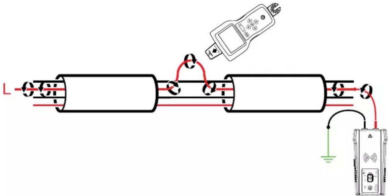 Beha-Amprobe AT8020EUR - Identifying a specific wire in a bundle: - 1