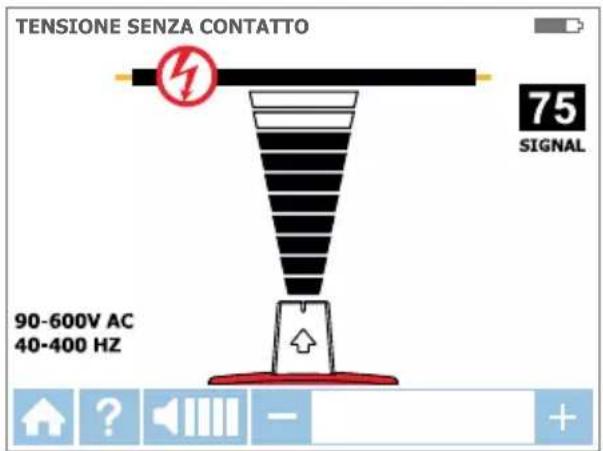 Beha-Amprobe AT8020EUR - Funzionamento della modalità NVC - 1