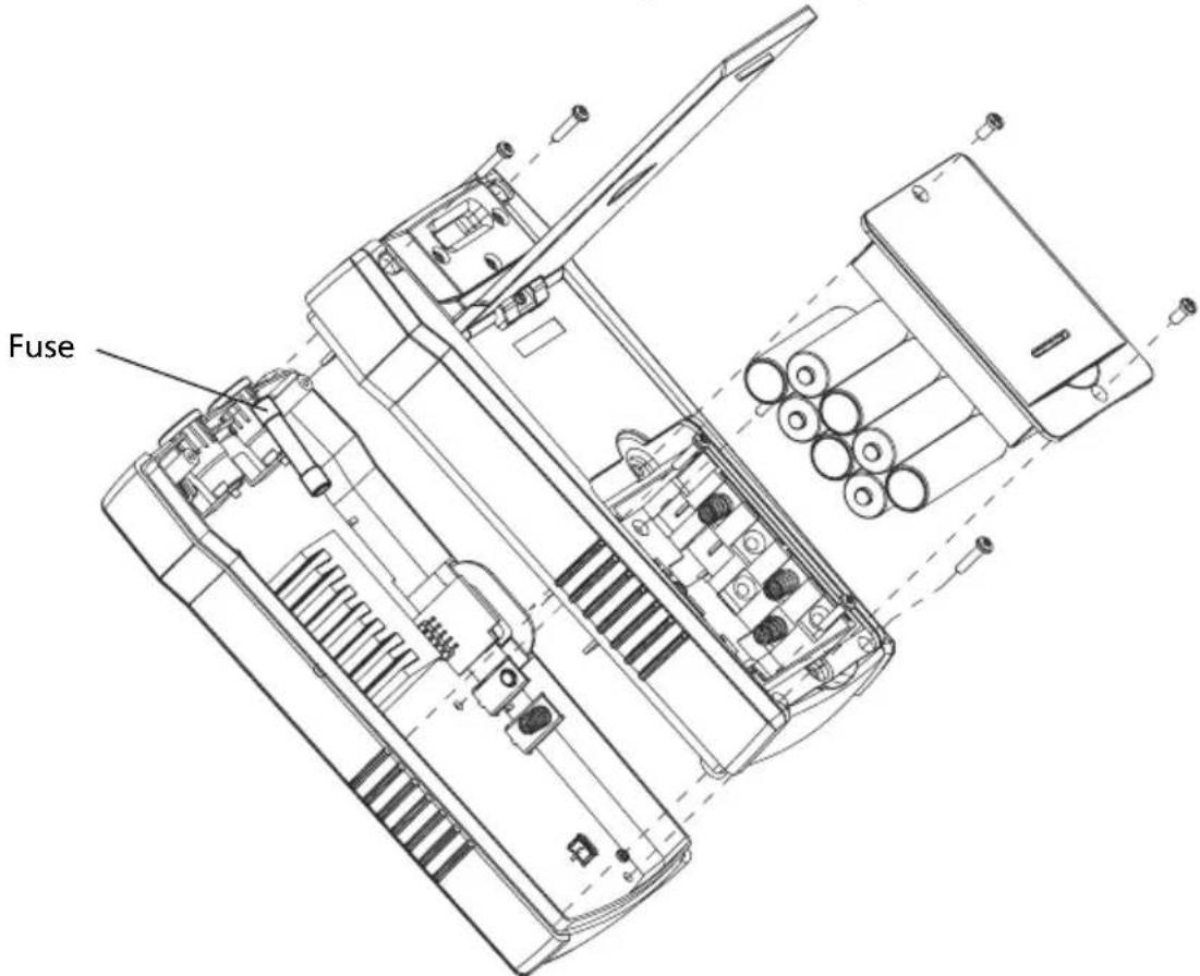 Beha-Amprobe AT8020EUR - Transmitter Fuse Replacement - 1