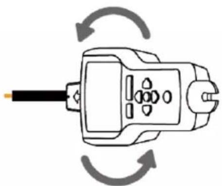 Beha-Amprobe AT8020EUR - b Utilisation du récepteur AT-8000-RE en mode Capteur de pointe sous tension - 3