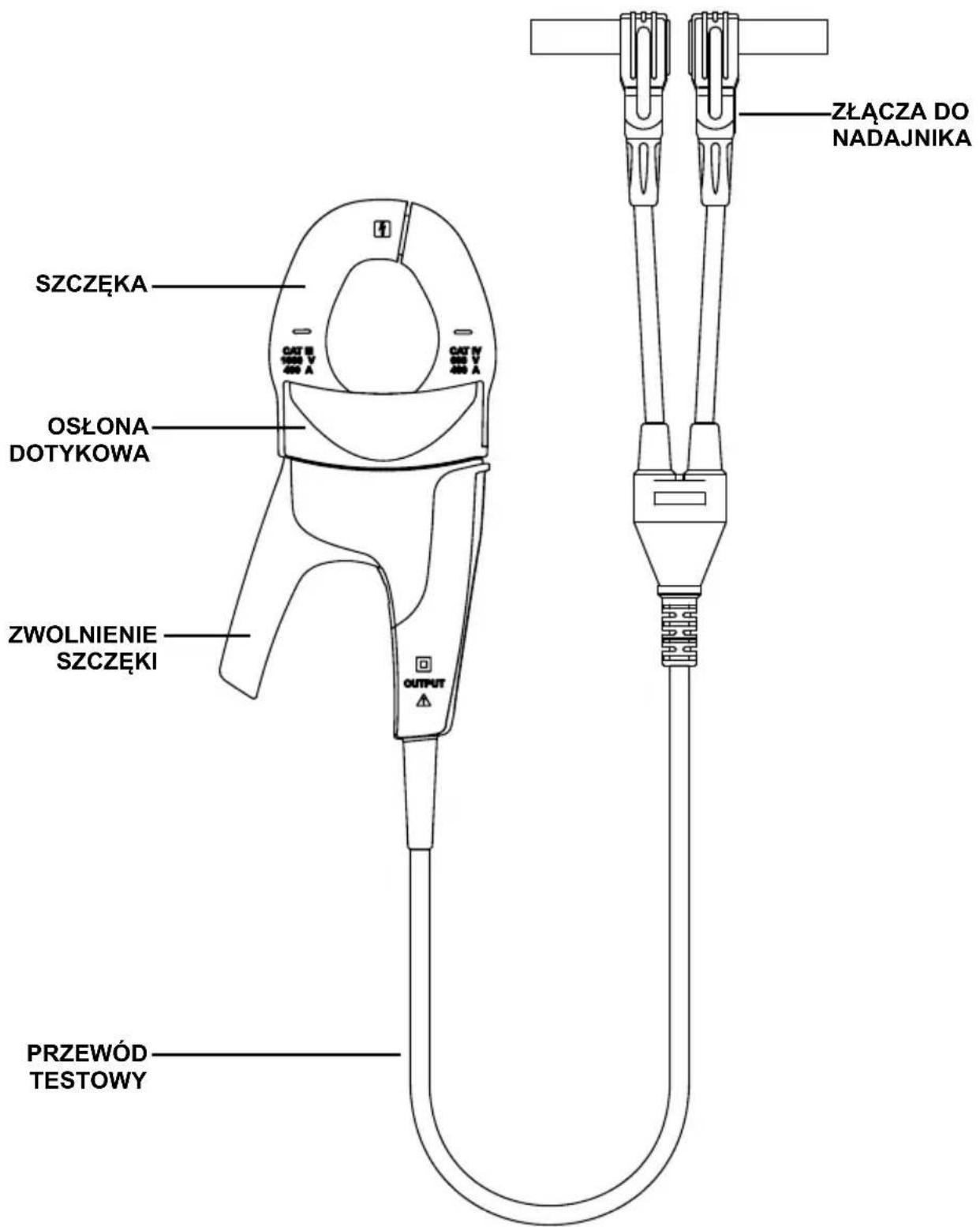 Beha-Amprobe AT8020EUR - Cęgi sygnałowe 2.3 CT-400-EUR - 1