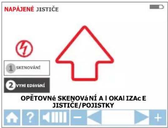 Beha-Amprobe AT8020EUR - Krok 2 - ② HLEDÁNÍ - 1