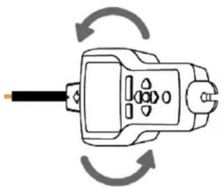 Beha-Amprobe AT8020EUR - b Empfänger AT-8000-RE im spannungsführenden Modus SPITZENSENSOR (TIP SENSOR) verwenden - 3
