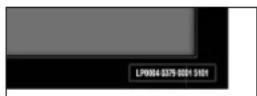 HONEYWELL 5104 - NÚMERO DE SERIE DE LA CAJA FUERTE - 1