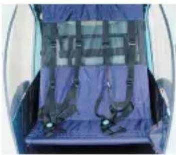 Bellelli Trailblazer - Instructions pour le fonctionnement de la 2E boucle de verrouillage - 1
