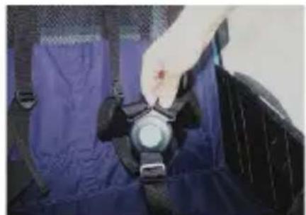 Bellelli Trailblazer - Instrucciones para el funcionaamento de la 2^a hebilla de seguridad - 2