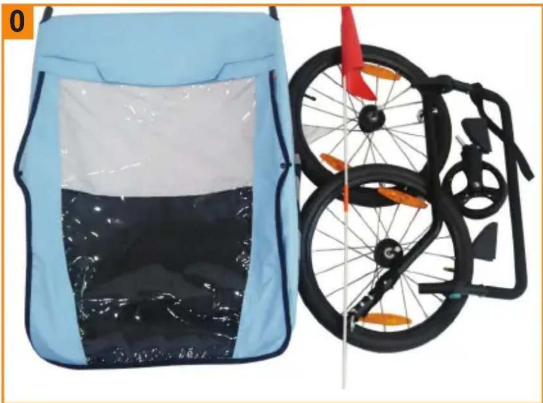 Bellelli Trailblazer - Modello: BT3720 con kit passeggino - 1