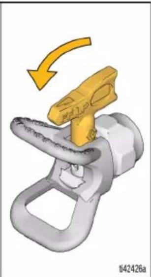 GRACO Ultra QuickShot 20B473 - Installation de la buse de pulverisation - 8