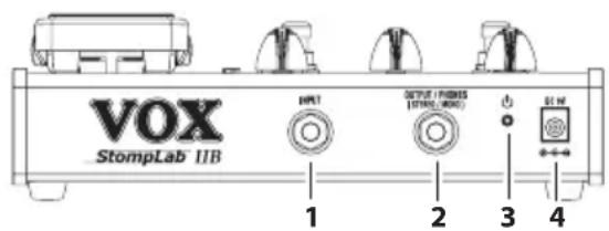 VOX StompLab IIG - "Expression"-Pedal - 1