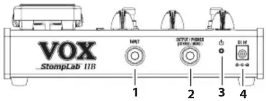 VOX StompLab IIG - Pedale d'expression - 1