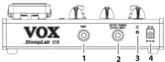 VOX StompLab IIG - Expression pedal - 1