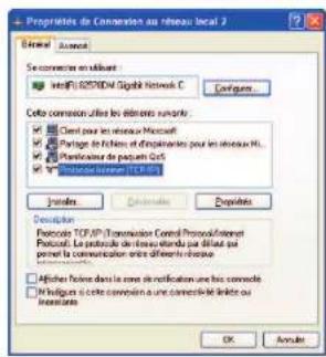 Arris Touchstone DG1670A - Configuration tcp/ip sous windows XP - 3