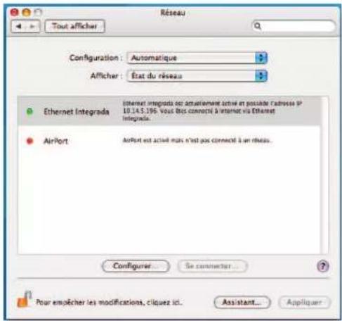 Arris Touchstone DG1670A - Configuration tcp/ip sous macos x - 2