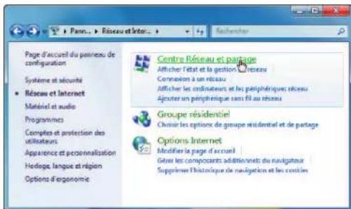 Arris Touchstone DG1670A - Configuration tcp/ip sous windows 7 - 2