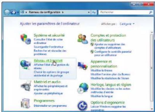 Arris Touchstone DG1670A - Configuration tcp/ip sous windows 7 - 1