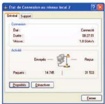 Arris Touchstone DG1670A - Configuration tcp/ip sous windows XP - 2