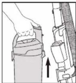 EUREKA FloorRover Dash NEU526C - Bac à poussière - videz-le après chaque utilisation - 1