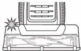 EUREKA FloorRover Dash NEU526C - CAUTION - 1
