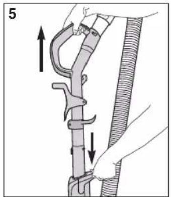 EUREKA FloorRover Dash NEU526C - Using accessories with handle as extension wand - 5