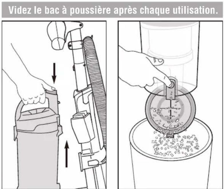 EUREKA FloorRover Dash NEU526C - Mise en GARDE - 5