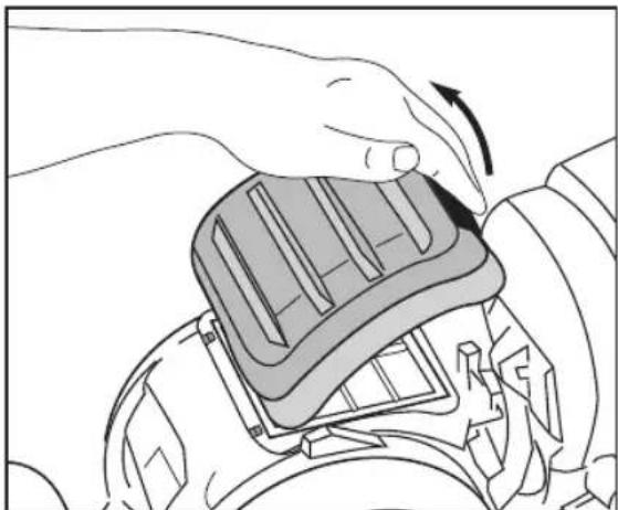 EUREKA FloorRover Dash NEU526C - HEPA filter - Replace or wash every year - 1