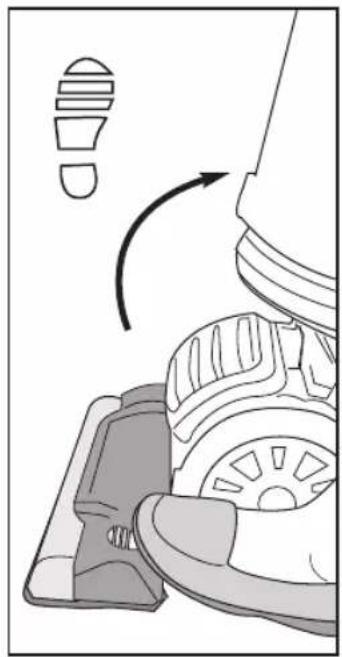 EUREKA FloorRover Dash NEU526C - CAUTION - 2