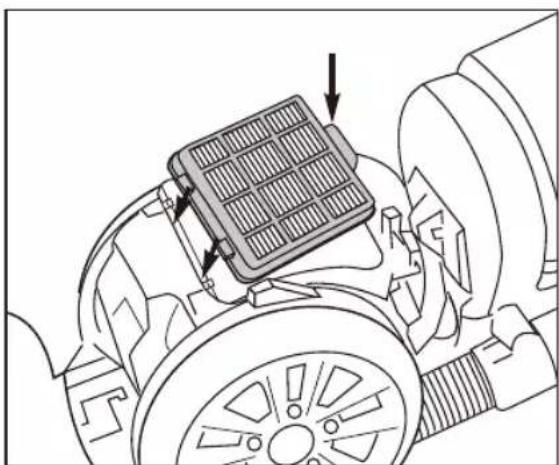 EUREKA FloorRover Dash NEU526C - Filtre HEPA - remplacez ou lavez-le chaque année - 2