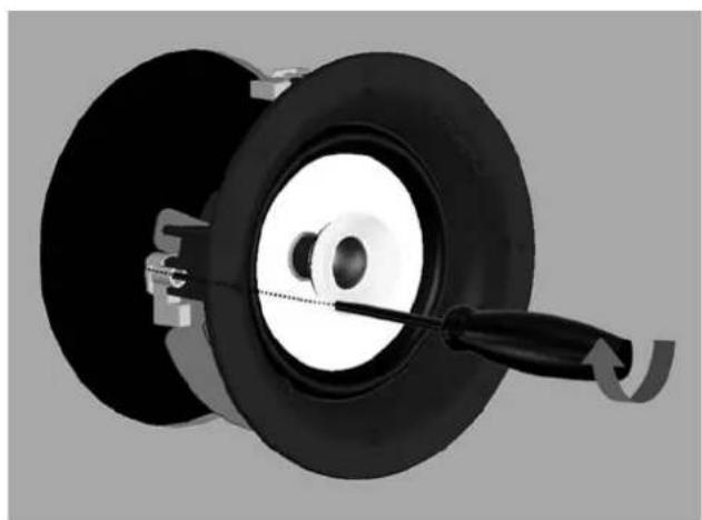 CABASSE Archipel 13 ICD - ③ OPTION KIT D'INSTALLATION - MOUNTING KIT OPTION - EINBAU KIT ZUZATZAUSSTATTUNG - 5