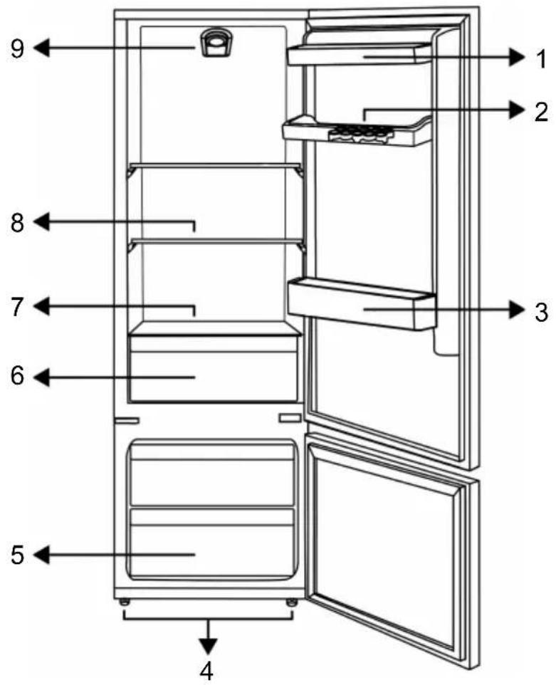 BEKO BCSA240K4SN - Jääkaappisi - 1