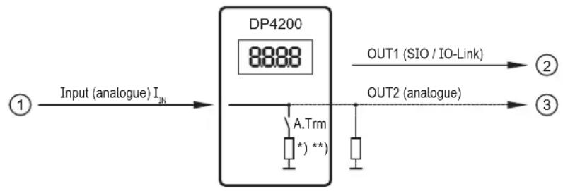 IFM DP4200 - Schéma bloc - 1
