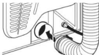 WHIRLPOOL YWED6605MC - Attach long hose to "Y" connector and tightConnect Vent (Vented Models Only) - 2