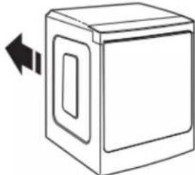 WHIRLPOOL YWED6605MC - Attach long hose to "Y" connector and tightConnect Vent (Vented Models Only) - 3
