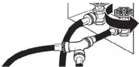 WHIRLPOOL YWED6605MC - Turn on cold water faucet - 1